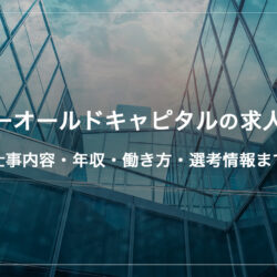 ニューオールドキャピタルの求人情報｜仕事内容・年収・働き方・選考情報まで